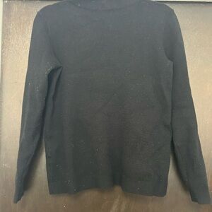 Ann Taylor Black Turtleneck Sweater